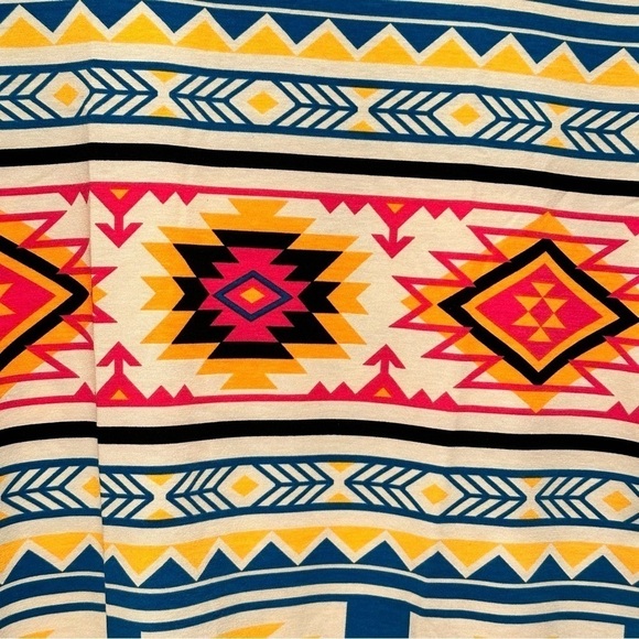 LulaRoe Irma Mid-Sleeve Stretchy High-Low Tunic Top Loose Fit Modest XXS-XS-S-M - Picture 7 of 13